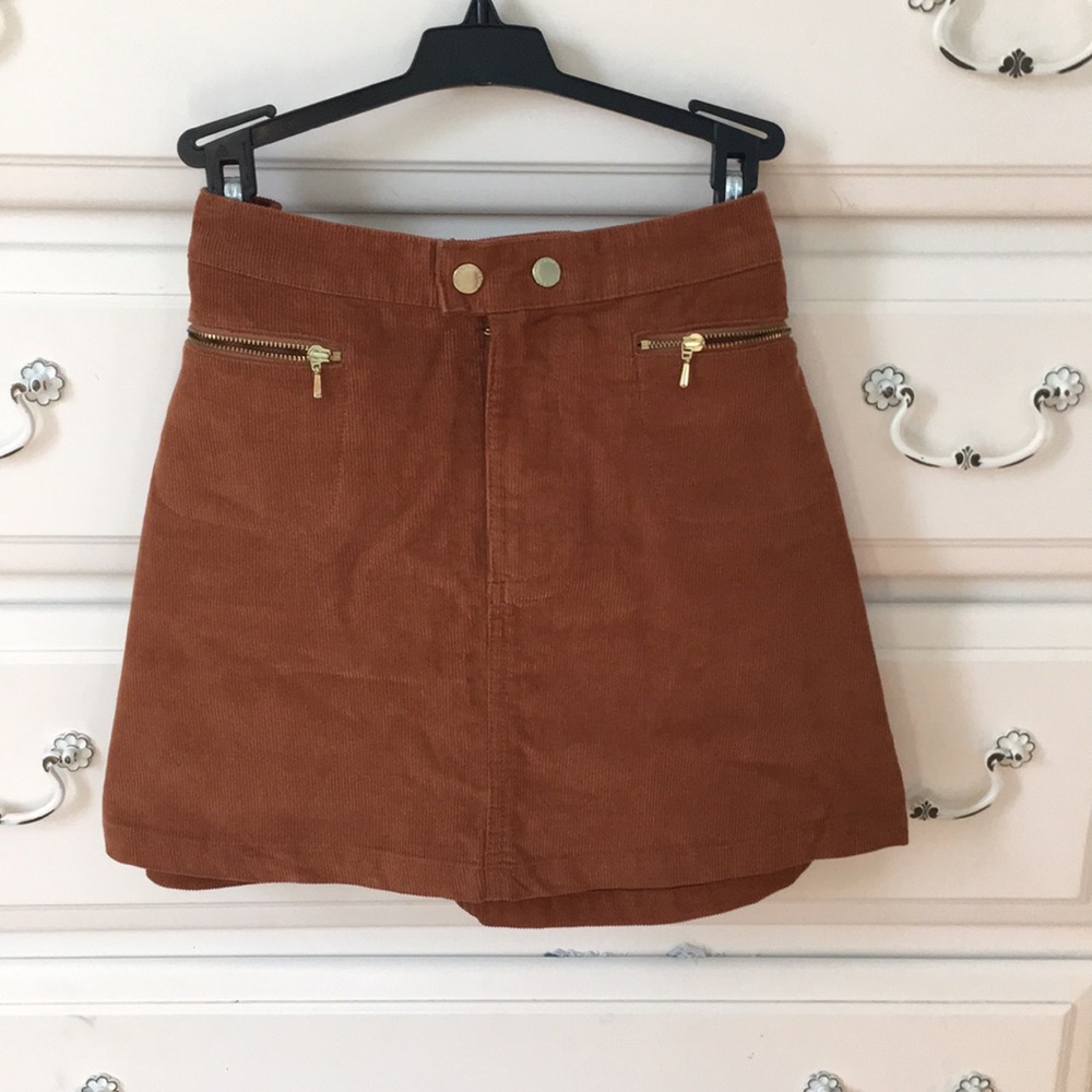 Corduroy Skirt